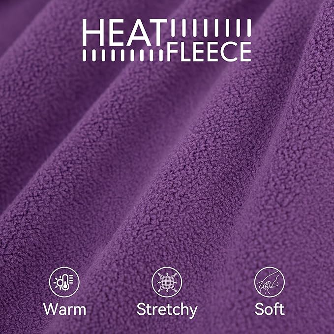 cyeollo XL Dog Sweater, Fleece Dog Sweaters Soft Stretchy Doggie Vest Turtleneck Doggy Sweatshirt Warm Fall & Winter Clothes for Medium to Large Dogs Girl, Purple XL