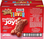 Milk-Bone Flavor Snacks Dog Treats, Small Biscuits, Crunchy Texture Helps Reduce Tartar 14lbs (2 Pack of 7lbs)