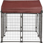 TWO by TWO Haven Expandable Kennel, Black, Medium