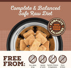 Primal Freeze Dried Raw Dog Food Nuggets, Pork, Complete & Balanced Meal, Also Use as Topper or Treat, Premium, Healthy, Grain Free, High Protein Raw Dog Food, 14 oz (Pack of 2)