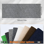 Cat Scratch Furniture Protector - 118" x 13.8" Trimmable Self-Adhesive Cats Claws Scratch Pads, DIY Cat Climbing Couch Protector for Scratch Post Cat Tree Replacement Indoor (Light Gray)