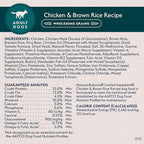 Natural Balance Limited Ingredient Adult Dry Dog Food with Healthy Grains, Chicken & Brown Rice Recipe, 4 Pound (Pack of 1)