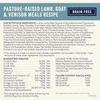 Canidae Pure Farm to Bowl Pasture-Raised Lamb with Goat & Venison Meals, Adult, Grain-Free Dry Dog Food, 22lb