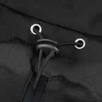 Warm Dog Coat for Winter,Waterproof Jacket with Zipper,Detachable Dog Coat with Adjustable Buckle,Comfortable Jacket for Dogs in Cold and Windy Days.S Black