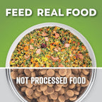 Dr. Harvey's Beef & Garden Veggies Dog Food, Human Grade Grain-Free Dehydrated Food for Dogs with Freeze-Dried Beef, Trial Size (5.5 Oz)