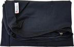 Dogbed4less Extra Large Human Mattress Grade Orthopedic Gel Infused Memory Foam Dog Bed, Strong Waterproof Liner with Durable Washable Canvas Cover, 47X29X4 Inch, Black (Fit 48X30 Crate)