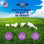 Shepherd Boy Farms Freeze Dried Raw Goats Milk with Probiotics for Dogs & Cats (Classic), High Protein Digestible Goat Milk for Sensitive Stomachs, Food Topper, Dog Camping Essentials - Makes 16 FL OZ