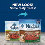 Blue Buffalo Nudges Homestyle Natural Dog Treats Chicken and Bacon, 16-oz Bag