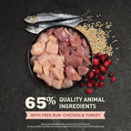 ACANA Dry Cat Food for Indoor Cats Indoor Entrée Chicken Turkey Whole Herring and Rabbit 4lb Bag