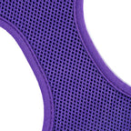 Mile High Life Step in Dog Harness for Small Dogs No Pull, Easy Get on Air Mesh Vest Harness, Adjustable Easy Closures Both Neck and Chest (Purple, L Chest 21.6"-43.2")
