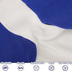 Stylish White Color Block Dog Shirt: Premium Polycotton Blend, Comfortable, Breathable, and Wrinkle-Resistant. Perfect Apparel for Small, Medium, & Large Dogs, a Must-Have for Pet Lovers 4XL
