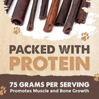 Mighty Paw Collagen Sticks for Dogs | Long Lasting Chews. Rawhide Free Pet Treats Long Lasting. Dog Chews Treats. Beef Collagen Stick for Pets (8 Pack)