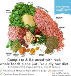 Simple Food Project - Duck & Trout Recipe - Freeze Dried Raw Food for Dogs - 24oz