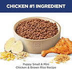 Hill's Science Diet Puppy Small & Mini Breeds Dry Dog Food, Chicken, Brown Rice, & Barley, 4.5 lb Bag