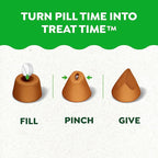 Greenies Pill Pockets for Dogs Large Size, Soft Dog Treats, Chicken Flavor, 7.9 oz. Pouch (30 Treats)