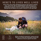 Earth Animal Wisdom Air Dried Dog Food - Turkey Recipe Premium Natural Dry Dog Food for All Breeds & Ages - 8 Lbs Bag