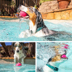 Hyper Pet Tennis Balls for Dogs (Safe Dog Tennis Ball for Exercise and Training, Interactive Toys work with Hyper Pet K9 Kannon K2 Launcher - 4 Pack 2.5" Pink