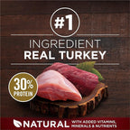 Purina ONE True Instinct With A Blend Of Real Turkey and Venison Dry Dog Food - 7.4 lb. Bag