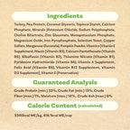 AFreschi Air-Dried Dog Food Turkey Recipe 1 lb, All-Natural, Complete & Balanced, Single-Animal Protein, Grain-Free, High-Protein, Limited Ingredients