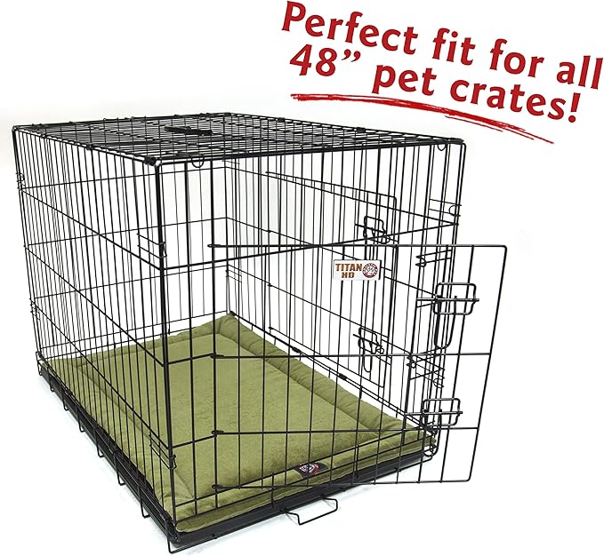 48" Villa Fern Crate Dog Bed Mat By Majestic Pet Products