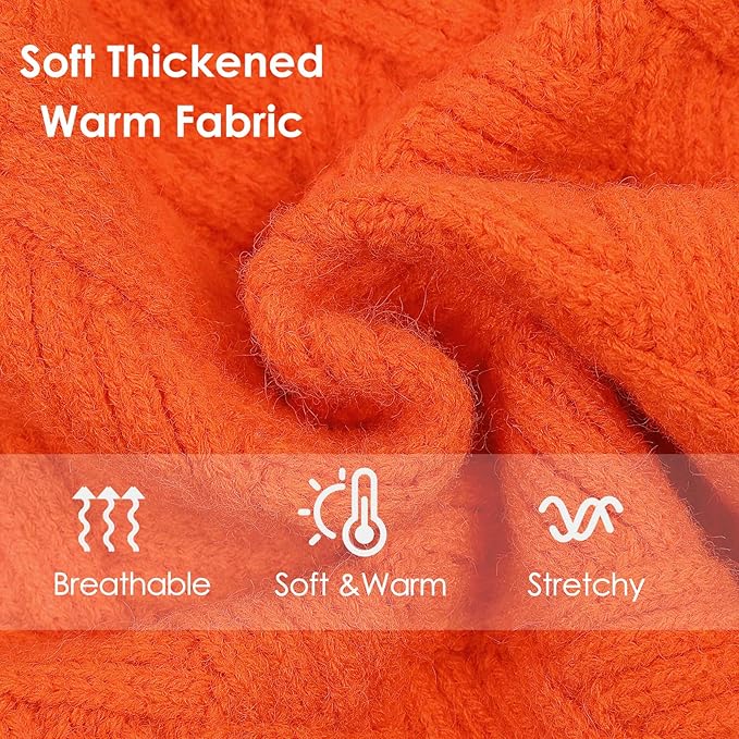 AOFITEE XXL Dog Sweater, Dog Sweaters for Large Dogs, Dogs Halloween Sweater, Turtleneck Large Pet Sweaters for Female Male, Solid Winter Sweatshirt for Golden Retriever, Labrador, Doberman, XXL