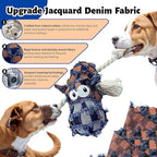 Squeaky Dog Toys for Aggressive Chewers, Dog Plush Chew Toy, Stuffed Animals Dog Toys for Small Medium Large Dogs to Keep Them Busy Puppy Teething Toys