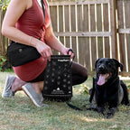 Puppington Certified Home Compostable Poop Bags - ASTM D6400 Compliant - 180 Extra Thick Bags - Plant Based - Pairs with Puppington 3-in-1 Bag & Fits all Standard Poop Bag Dispensers (Onyx Black)