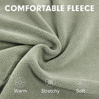 cyeollo Fleece Dog Sweater, Turtleneck Stretchy Sweatshirt Pullover Fleece Jacket Warm Winter Fall Dog Clothes for Medium Dogs Boy Pet Apparel, Green XL