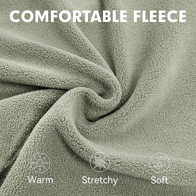 cyeollo Fleece Dog Sweater, Turtleneck Dog Sweatshirt Stretchy Pullover Fleece Vest Warm Winter Fall Clothes for Small Dogs Boy Pet Apparel, Green M