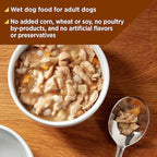 Nature’s Recipe Chicken, Barley & Turkey Recipe in Savory Broth Wet Dog Food, 2.75 oz. Cup, 12 Count
