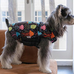 CuteBone Winter Dog Jacket - Reversible, Windproof & Waterproof, Thick Soft Coat with Leash Hole for Small to Large Dogs