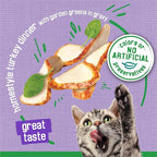 Purina Friskies Indoor Cat Food Meaty Bits Homestyle Turkey Dinner With Garden Greens in Gravy - (Pack of 24) 5.5 oz. Cans