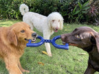 SuperChewy Tough Tug Pull Toy | Lifetime Replacement | Strong Natural Rubber | Interactive Tug-of-War Toy for Dogs | Ultra Durable Chew Toys for Aggressive Chewers | for Medium & Large Breeds