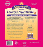 Chicken Jerky & Sweet Potato Dog Treats with Only 4 Ingredients and No Fillers, 3 Pound Bag
