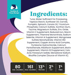 Solid Gold Five Oceans Shreds with Real Tuna in Gravy - Premium Wet Cat Food for All Life Stages, Pack of 12