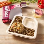 On The Go Dog Food, Homestyle Beef Dinner - 7.5 oz Trays (6 Count), Made in The USA with Real Beef