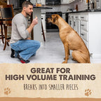 Mighty Paw Yak Cheese Crackers | Healthy Puppy Treat, Hard & Crunchy Puppy Training Treat for Dog Potty Training - Ideal for Small, Medium, Large Breeds - Dog Biscuit - Healthy Pet Cookies
