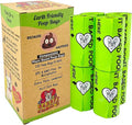 Certified Compostable Dog Poop Bags, 120 Count, Plant Based, Eco Friendly, Extra Strong, Leakproof, No Odor, Pet Supplies