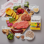 Bow Wow Beef - Freeze Dried Raw Dog Food, Complete Meal, Beef Liver and Kidney Bites for Training, Meal Topper, High Protein, 21g Per Cup, Made in The USA, 8oz Bag