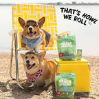 Polkadog Green Crab & Kelp Crunchy Training Bits – All Natural, Limited Ingredient Healthy Training Treats for Dogs. Handcrafted & Made in USA. High in Omega-3 – 7oz
