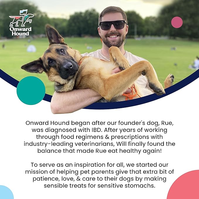 Onward Hound Training Treats for Dogs - Soft Bacon - Low Calorie Dog Training Treats for Sensitive Stomachs with Single Source Premium Protein, Corn Free, & Soy Free Formula - 4 oz