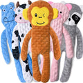 SHARLOVY No Stuffing Dog Toys 5 Pack, Crinkle Interactive Dogs Toy for Boredom, Puppy Toys for Teething to Keep Them Busy, Cute Squeaky Dogs Toy for Small, Medium, and Large Breed