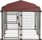 TWO by TWO Haven Expandable Kennel, Black, Medium