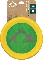 Playology Hound2O Dog Toys | Reflective Flyer Toy Frisbee for Dogs | Green Outdoor Toy - Easy to Clean and Made from Non Toxic Materials