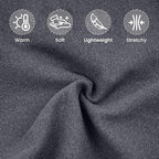 ROZKITCH Dog Sweaters Soft Fleece Pullover Sweatshirt Pajamas, Turtleneck Warm Pet Cold Weather Jacket Stretchy Vest Jumpsuit Apparel Outfit Clothes for Small Medium Large Dogs Walking Sleep Grey L
