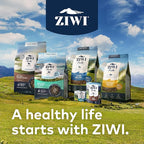 ZIWI Peak Beef Dry Dog Food Bundle- Steam & Dried Beef w/Pumpkin (28.8oz) + Air-Dried Beef (16oz)