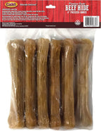 Cadet Premium Grade Pressed Beef Hide Bones, Long Lasting Rawhide Dog Chews, 8 Inch (6 Count)