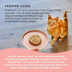 Applaws Vitality Wet Cat Food Paté, Natural Cat Food with Added Vitamins & Minerals, Grain-Free, Carrageenan Free, Tuna Fillet Recipe (24 Count, 5.5oz Cans)