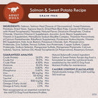 Natural Balance Limited Ingredient Grain Free Salmon & Sweet Potato Dry Dog Food, Sensitive Stomach, 12 lb (Pack of 1)