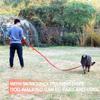Dog/Puppy Obedience Recall Training Agility Lead - 20ft Long Training Leash，3/4in Wide - Great for Play, Camping, or Backyard (20 Feet, Black)